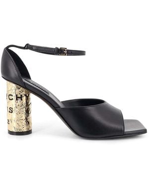 Givenchy Leather Sandals With Tape Heel - White