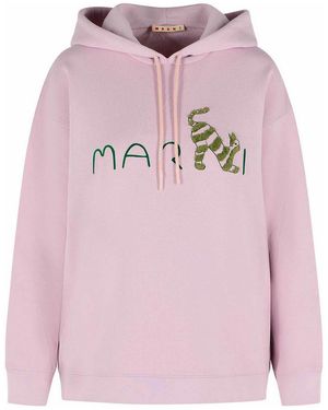 Marni Cotton Sweatshirt - Pink