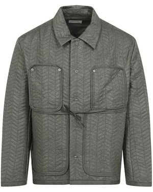 Craig Green Quilted Worker Jacket - Grey