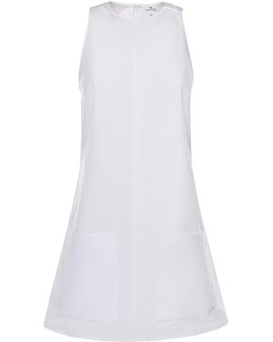 Courreges Heritage Cotton Dress - White