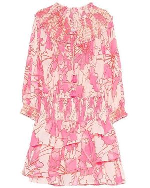 Poupette 'Anna' Mini Dress - Pink
