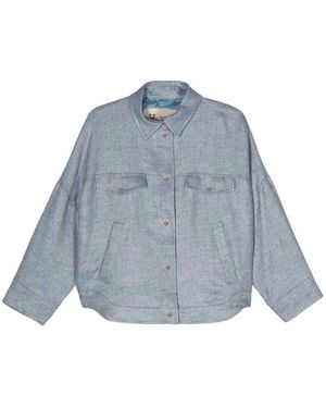 Herno Pocket Detail Jacket - Blue
