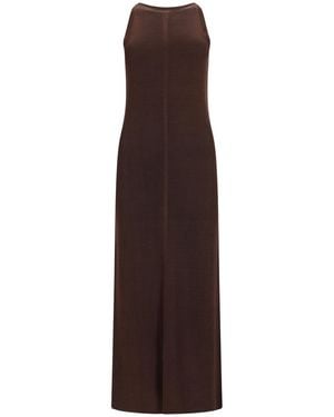 Loulou de Saison Pablo Long Dress - Purple