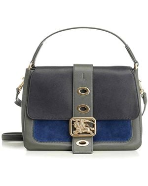 Burberry Small Rider Bag - Blue