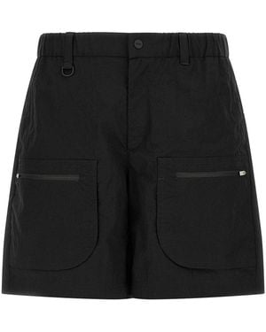 Laminar Cargo Bermuda Shorts - Black
