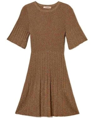 Twinset Dress - Brown