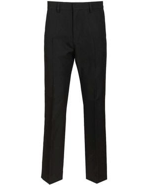 Ami Paris Straight Leg Trousers - Black