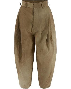 Uma Wang Balloon Trouser - Green