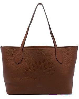 Mulberry Tree Tote Bag - Brown