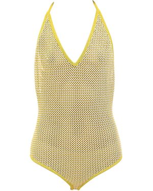 Bottega Veneta Knitted Body Suit - Green