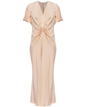 Victoria Beckham Blossom Crepe Sat - Natural