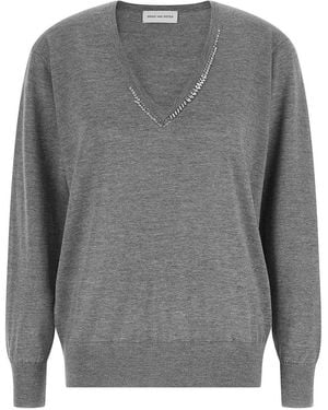 Dries Van Noten Tuomas Jumper - Grey