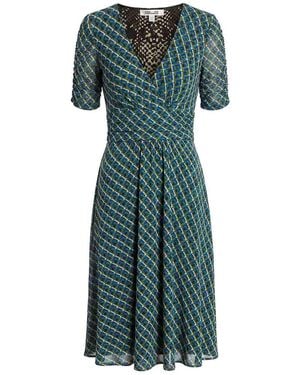 Diane von Furstenberg 'Koren' Reversible Dress - Green