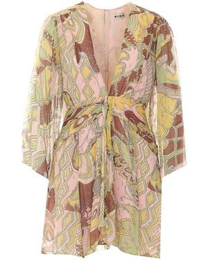 RIXO London Clove Dress - Natural