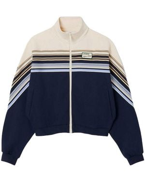 Lacoste Zipper Sweater Made - Blue
