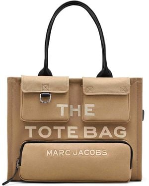 【関税&送料込】Marc Jacobs Borsa The Tote Bag Media In Canv MARC JACOBS Tote Bag Circle Logo A4 Size Canvas Authentic | eBay