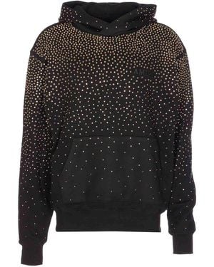 Amiri Crystal Hoodie - Black