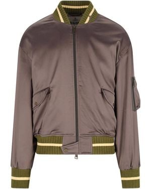 Vivienne Westwood Logo Zip Jacket - Brown
