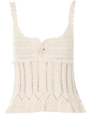 Isabel Marant Neves Knit Top - Natural