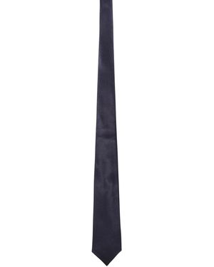 Kiton Cotton Tie - Blue
