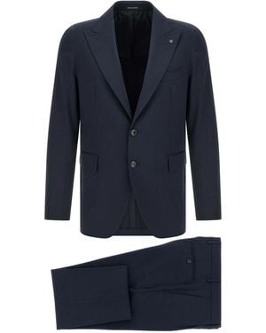 Tagliatore Vesuvio Dress - Blue