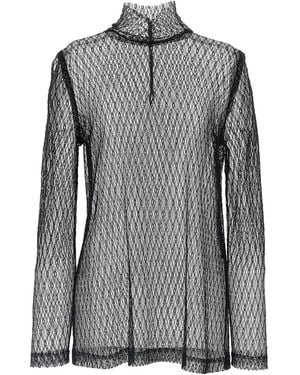Dolce & Gabbana Mesh Blouse - Grey
