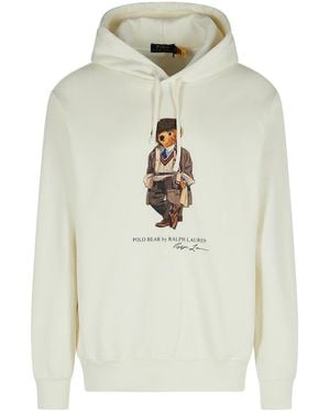 Polo Ralph Lauren Bear Sweatshirt - White
