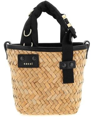 Sacai Micro Handbag - Metallic