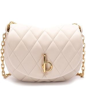 Burberry Medium Chain `Rocking` Bag - Natural