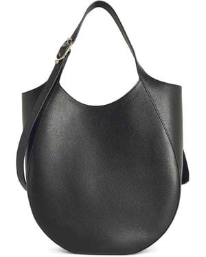 Longchamp Xl Leather Bag - Black