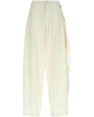 DARKPARK Pantalón Casual - Blanco