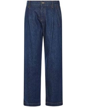 Dolce & Gabbana Classic Cotton Jeans - Blue