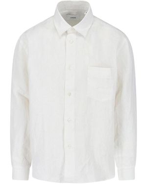Lardini Linen Shirt - White
