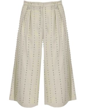 Pinko Babs Bermuda Shorts - White