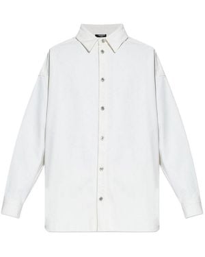 Balmain Denim Shirt - White