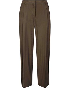 ANDAMANE Tracy Low Risemaxi Flared Pants - Brown