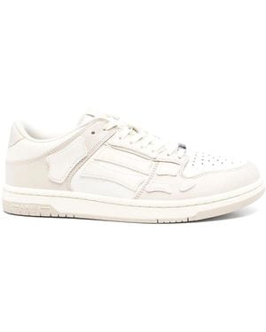 Amiri Skel Top Low Sneakers - White