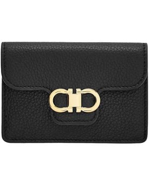 Ferragamo Gancini Keys Holder - Black