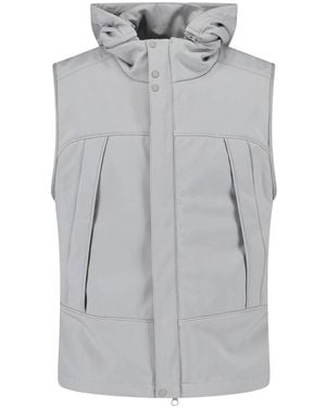 C.P. Company Vest With Hood - Grey