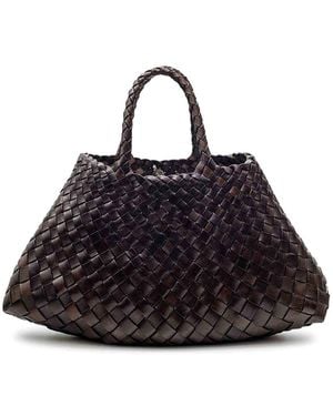 Dragon Diffusion Santa Croce Small Leather Bag - Black