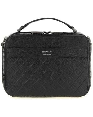 Ferragamo Crossbody Bag - Black