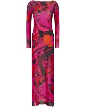 PUCCI Orchidee Dress - Red