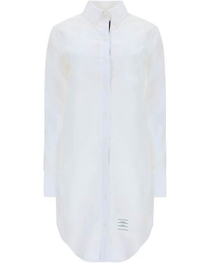 Thom Browne Long Shirt - White