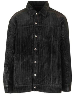 Rick Owens Drkshdw Jumbo Worker Jacket - Black