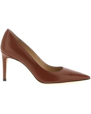 Stuart Weitzman Stuart Power Pumps - Brown