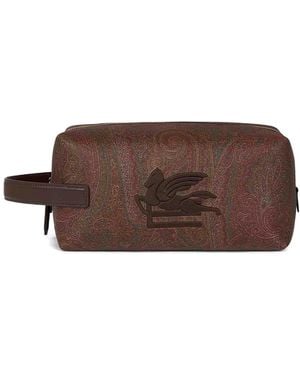 Etro Pouch M Arnica 25X12X12 - Brown