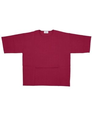 P.A.R.O.S.H. Roma25 Cotton T-Shirt - Red