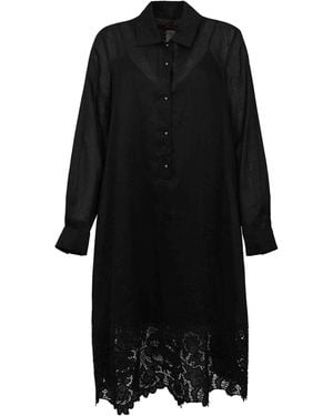 Max Mara Mstmela Shirt Dress - Black