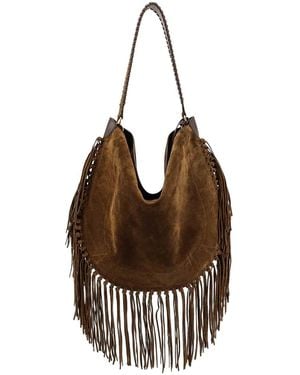 Isabel Marant Oskan Shoulder Bag - Metallic