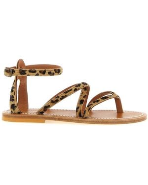K. Jacques Epicure' Sandals - Brown